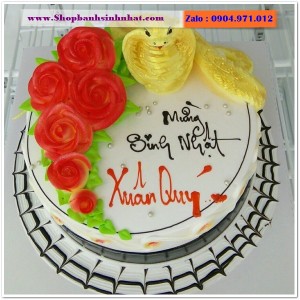 Bánh Sinh Nhật Con Rắn Tuổi Tỵ - R36